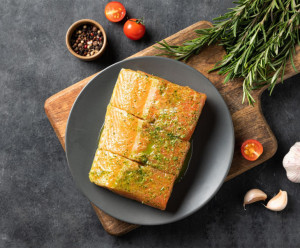 9297 Лосось в маринаде по-итальянски для запекания Вкусляндия