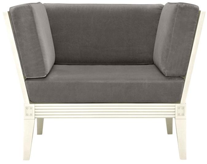 JANUS et Cie Кресло Club из алюминия с подлокотниками Quadratl sun-id-1381517 - Вид №1