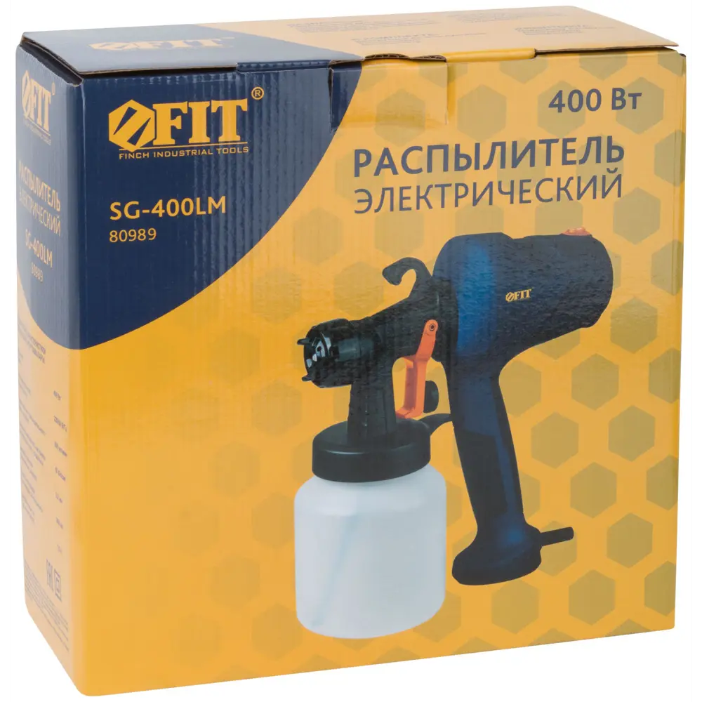 Краскопульт Fit SG-400LM, 400 Вт, 350 мл/мин 82386647 STLM-2125315  - Вид №2