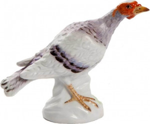 78082 Meissen Фигурка 8см "Индюшка" Фарфор