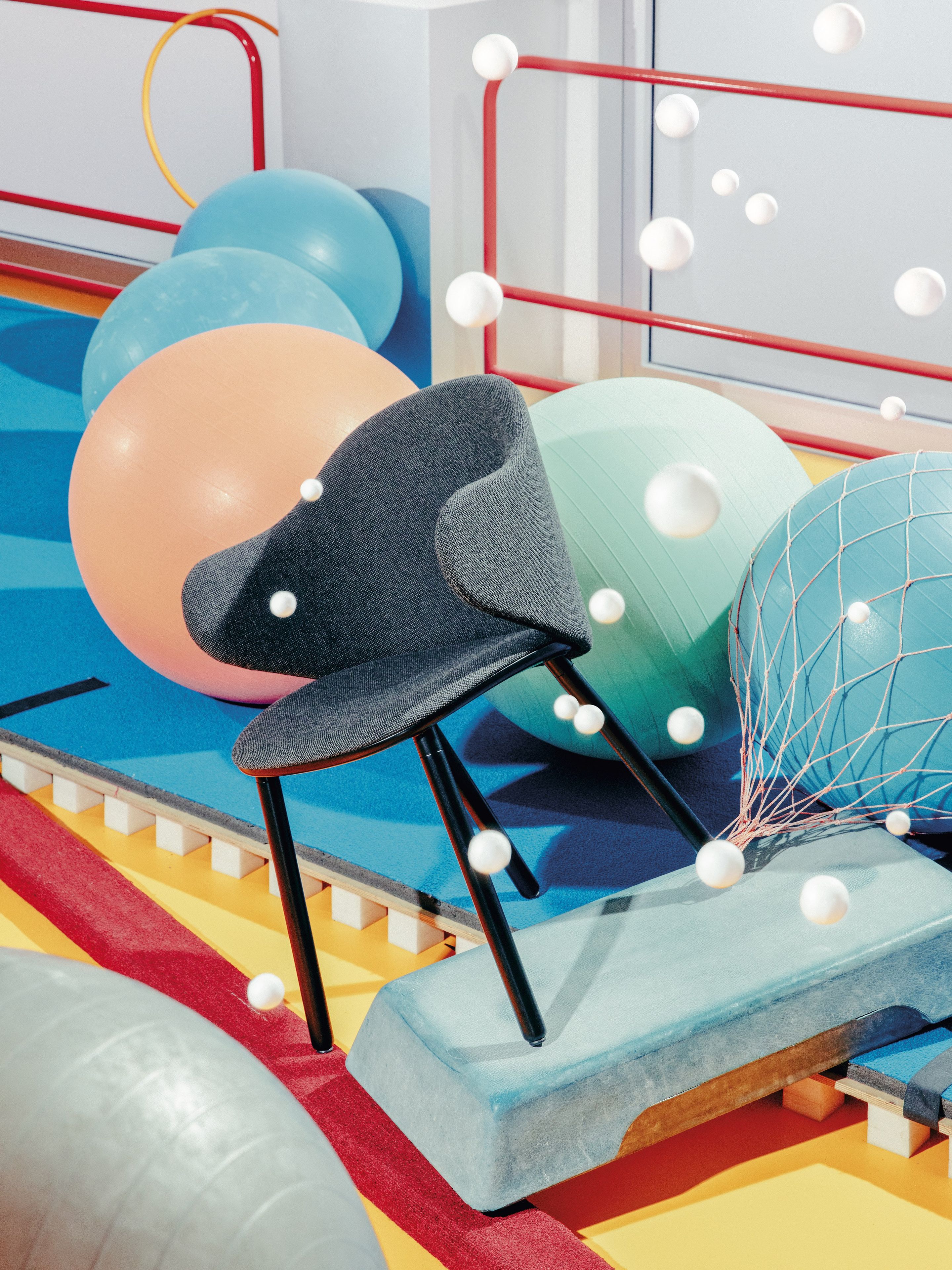 Мягкий стул из ткани Kristalia Dua ARCH-00152069 - Вид №6