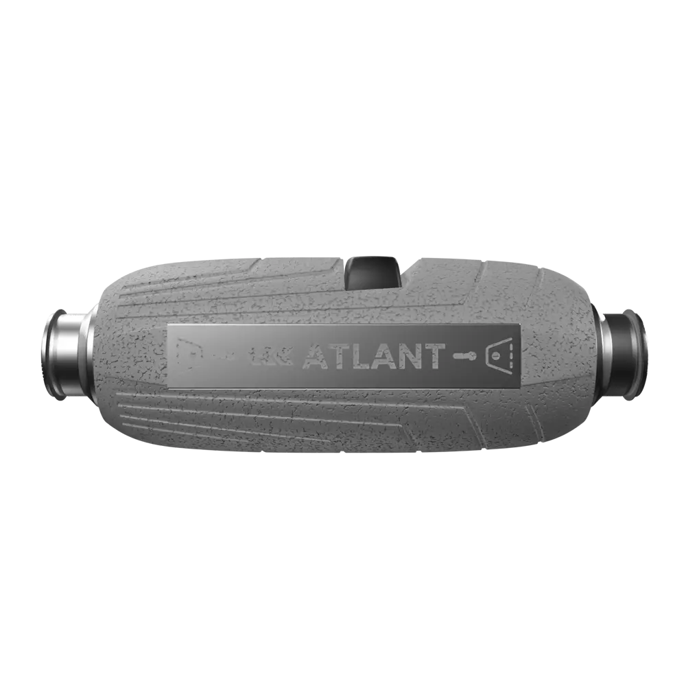 Вентилятор канальный центробежный Era Pro Atlant D100 мм 19 дБ 258 м3/ч цвет серый STLM-2024643 - Вид №3