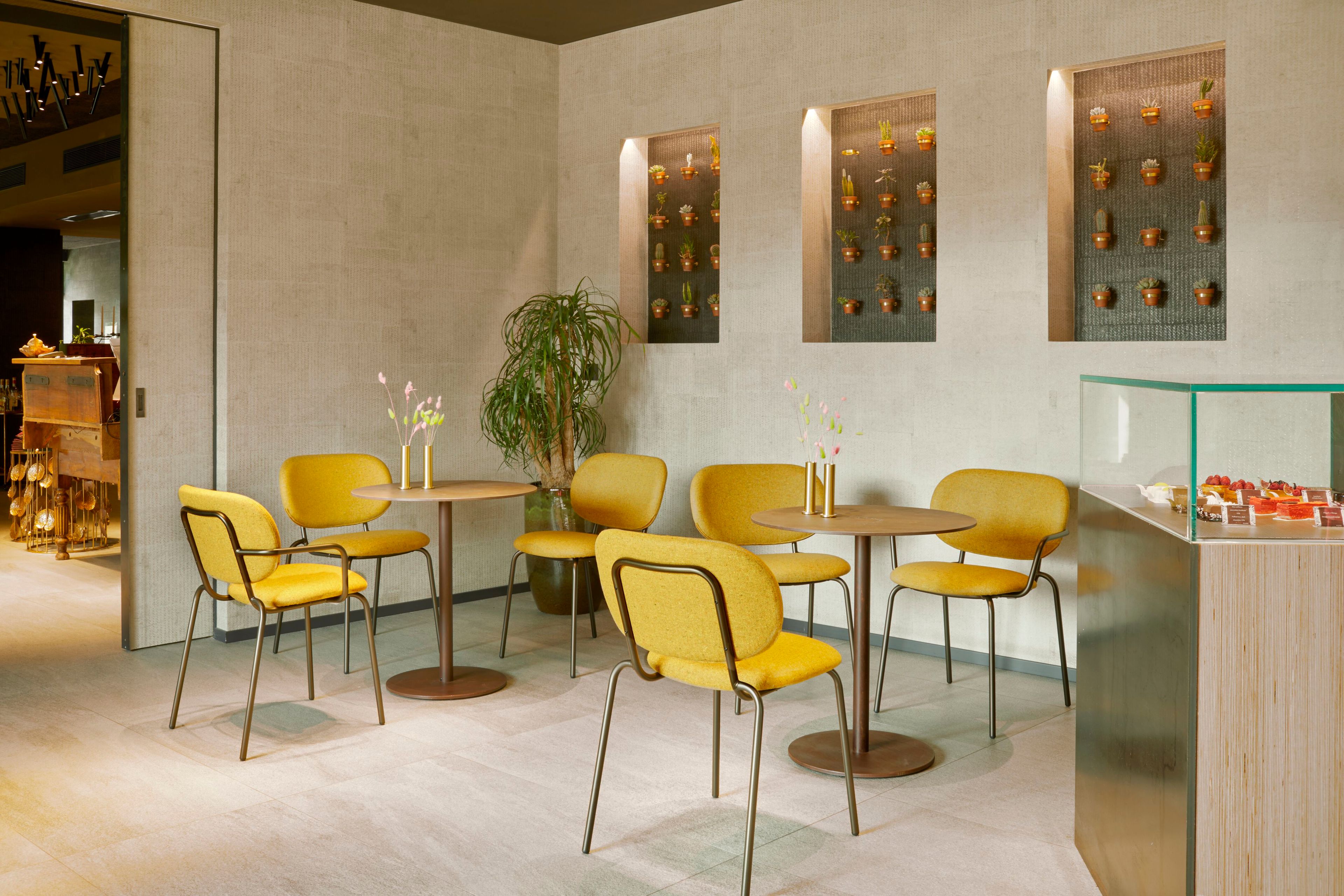 Стул из переработанной ткани с подлокотниками S-CAB Si-Si ARCH-00111012 - Вид №2