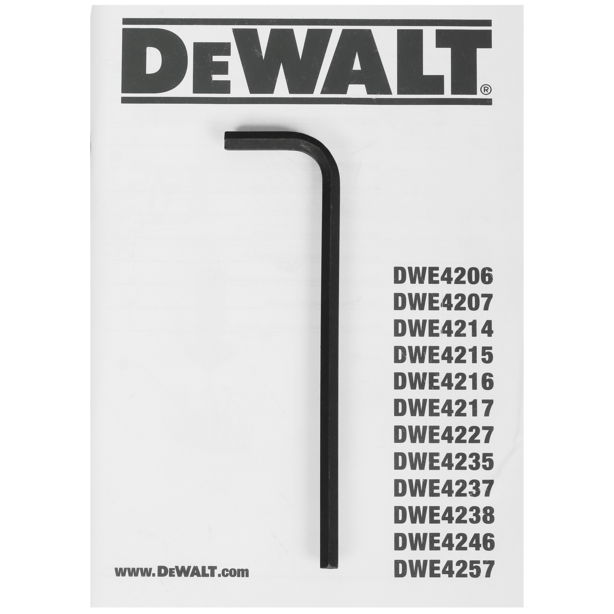 Углошлифовальная машина (УШМ) DeWalt DWE4237-QS 5455809 STDN-0057023 - Вид №7