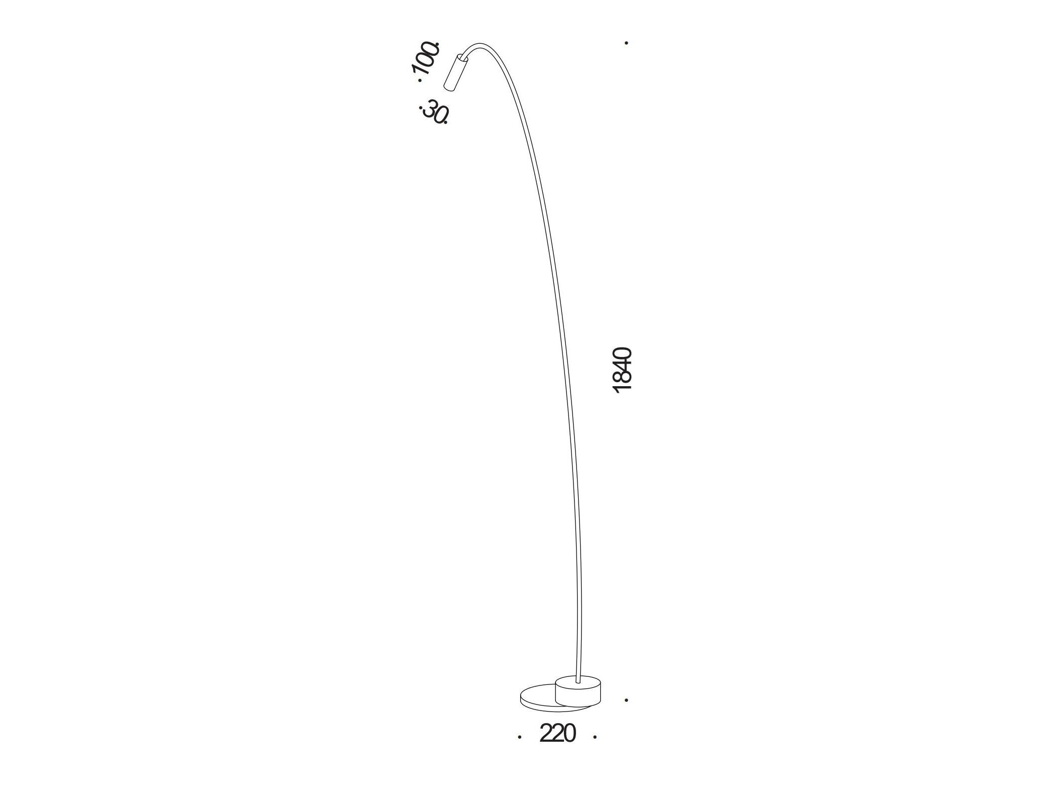 Перезаряжаемый светодиодный торшер Renzo Serafini пузырь ARCH-00099297 - Вид №4