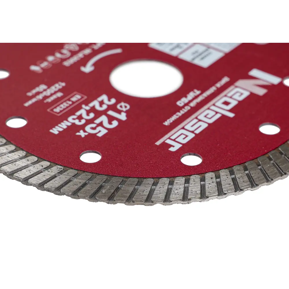 Алмазный диск Neolaser для керамогранита 125 мм - точный рез без сколов 89433144 STLM-1577879 - Вид №2