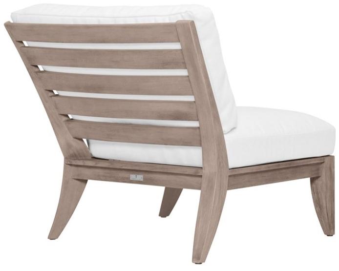 JANUS et Cie Большой центральный модуль из тика для модульного дивана Relais sun-id-1412646 - Вид №4