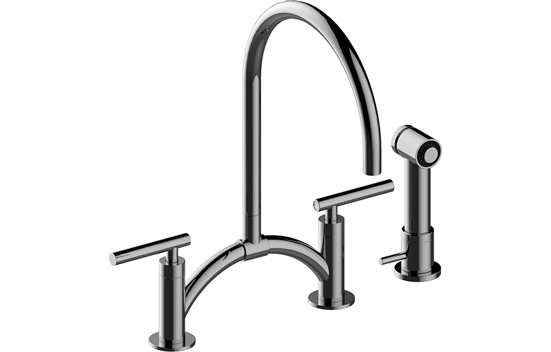 E-4895-LM49 Кухонный смеситель с боковым душиком GRAFF Sospiro