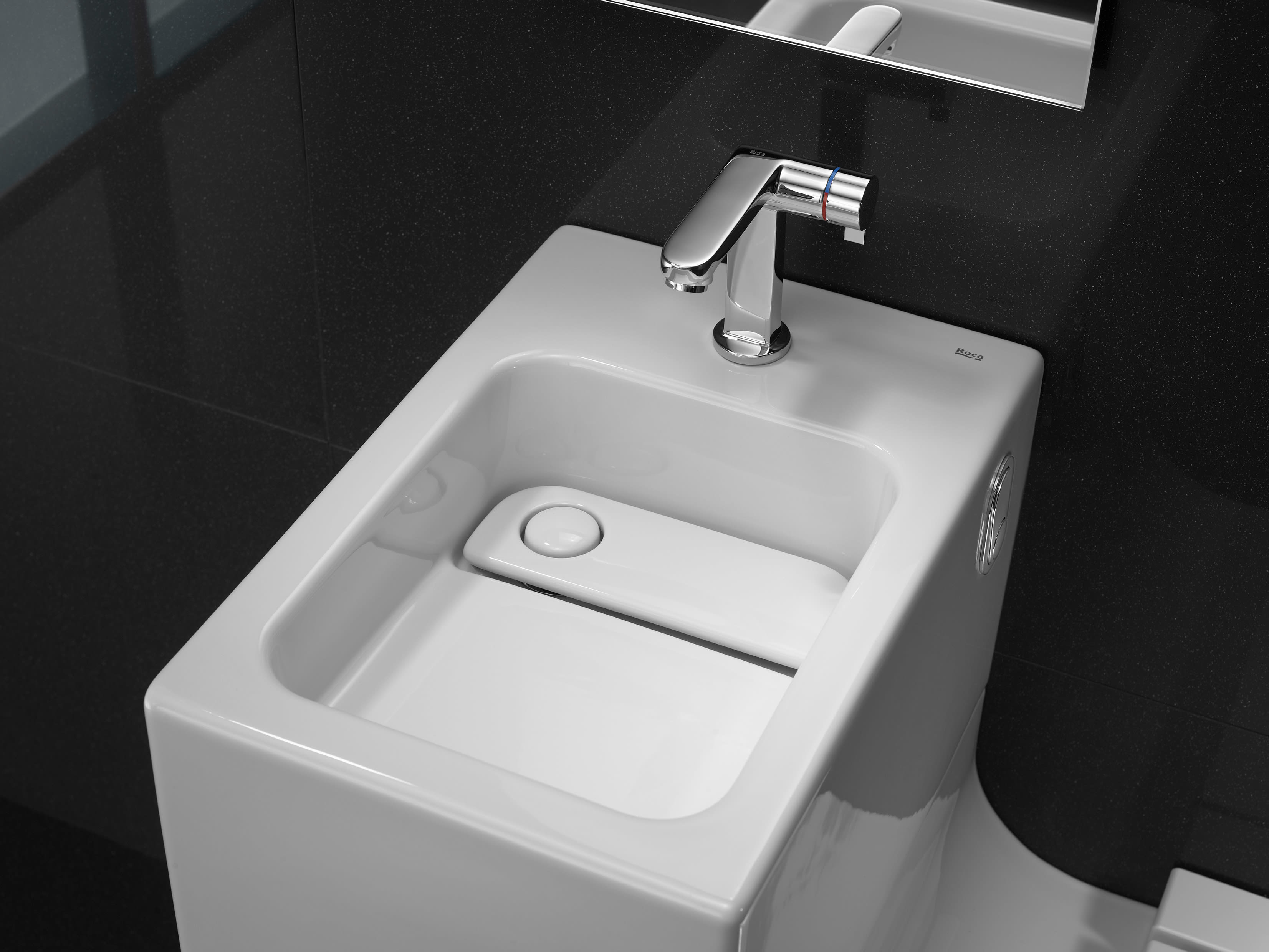Фарфоровый умывальник / туалет Roca W+W 893020..1 ARCH-00135432 - Вид №4