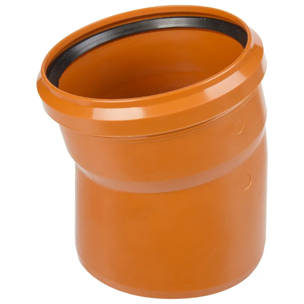 Наружный канализационный отвод Santreyd 15° 110 мм для самотечных систем 10445628 STLM-0000458