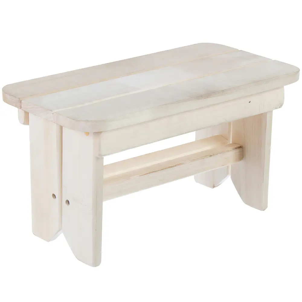 Santreyd - Компактная скамейка для бани из натурального дерева 18850839 STLM-0013208