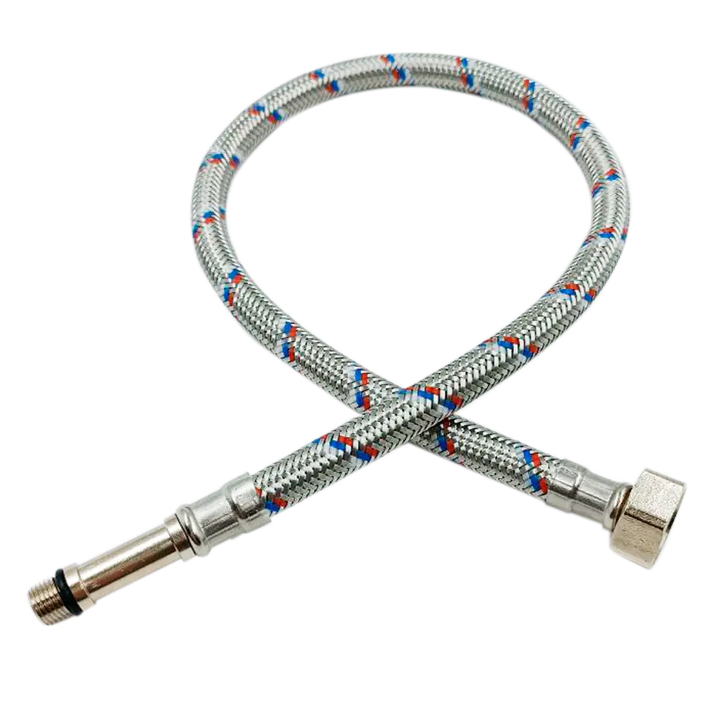 Гибкая подводка РОСТЕРМ для смесителя 150 см с цветной маркировкой 89409396 STLM-1570891 - Вид №1