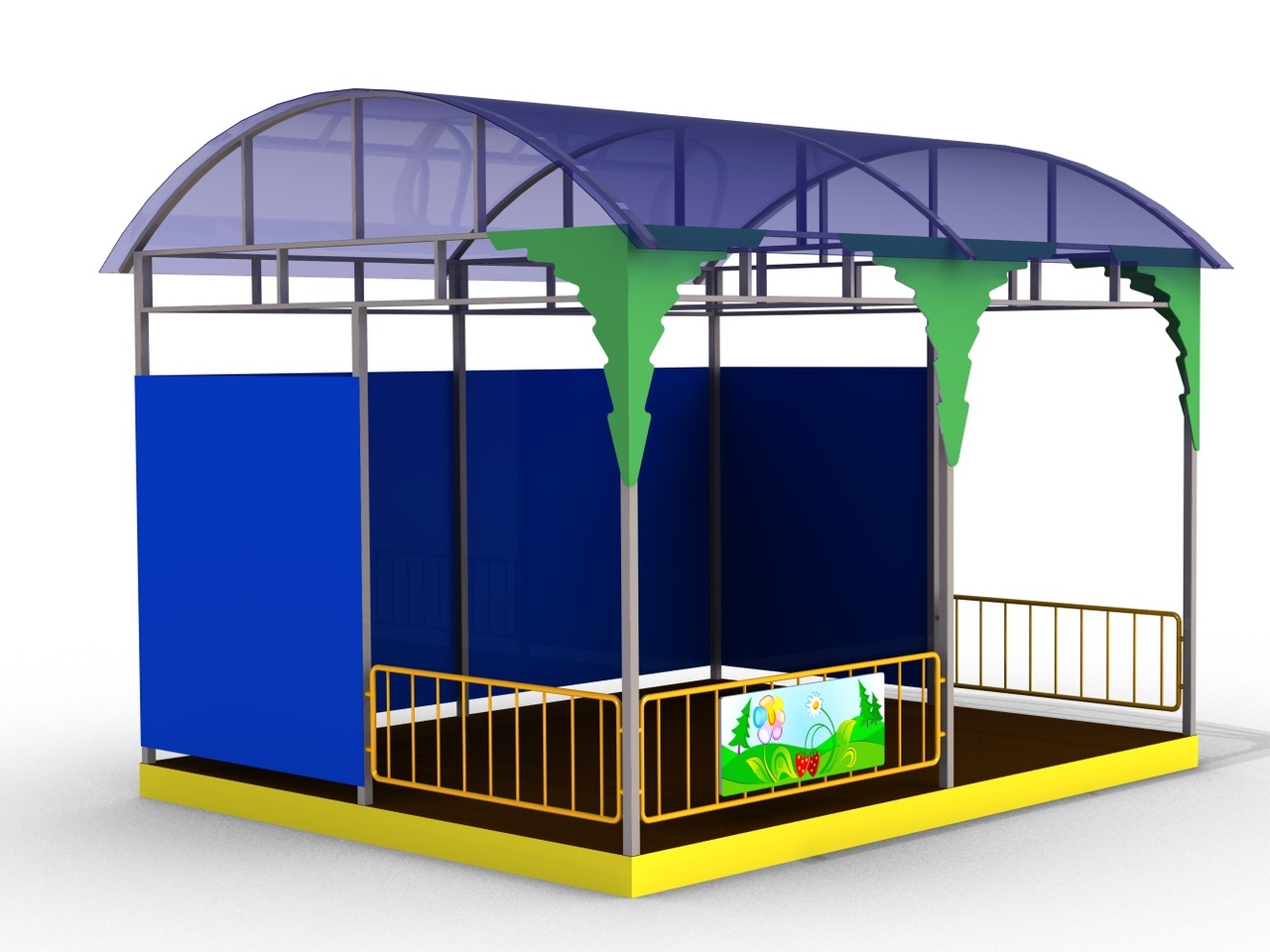 HANA01.01.01-MB.MT ХАННА 1, беседка LAB.Space 