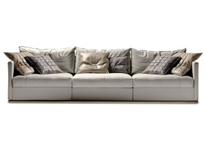 Съемный диван из ткани