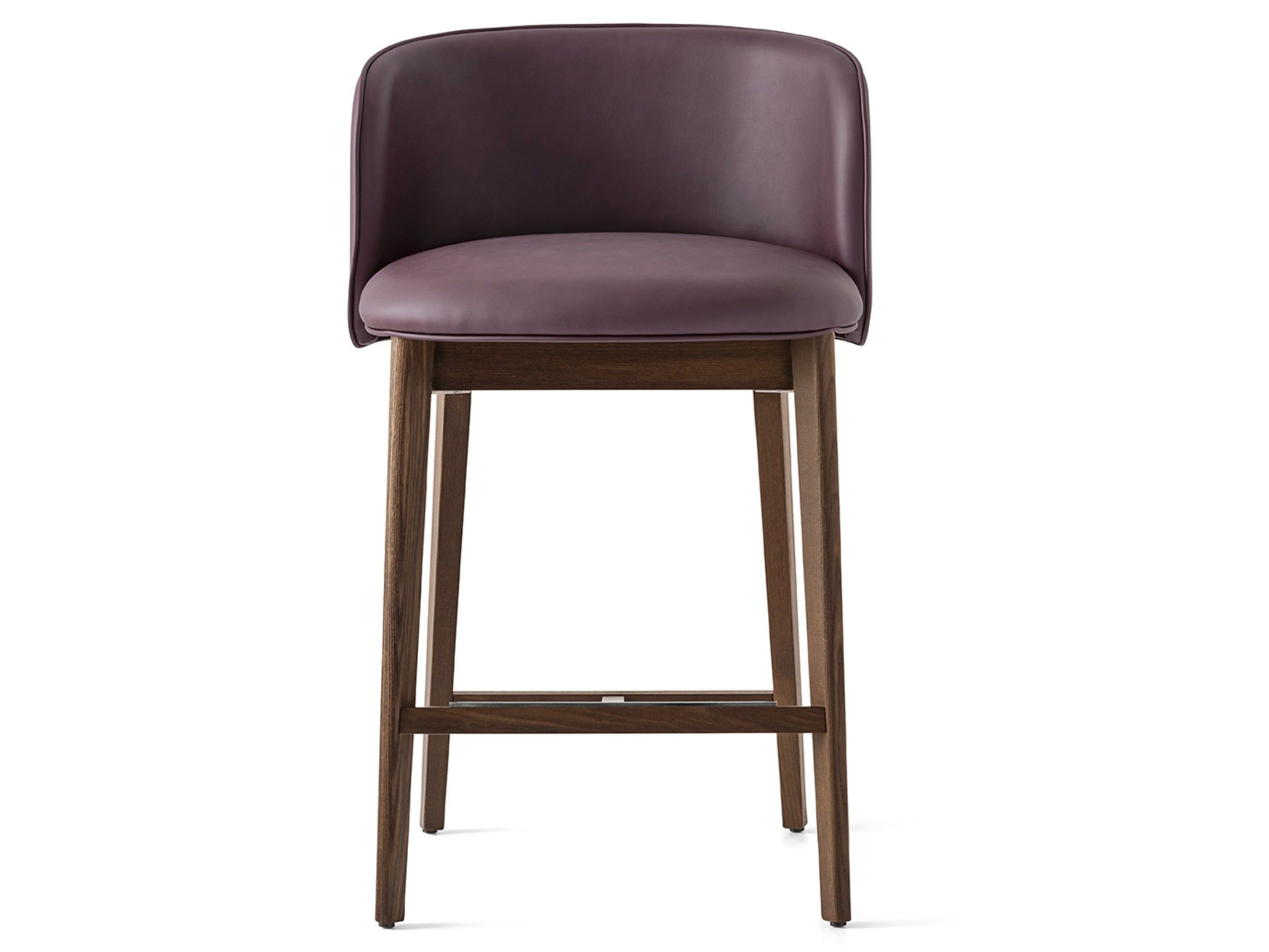 Высокий кожаный стул со спинкой Calligaris Abrey ARCH-00122069 - Вид №1