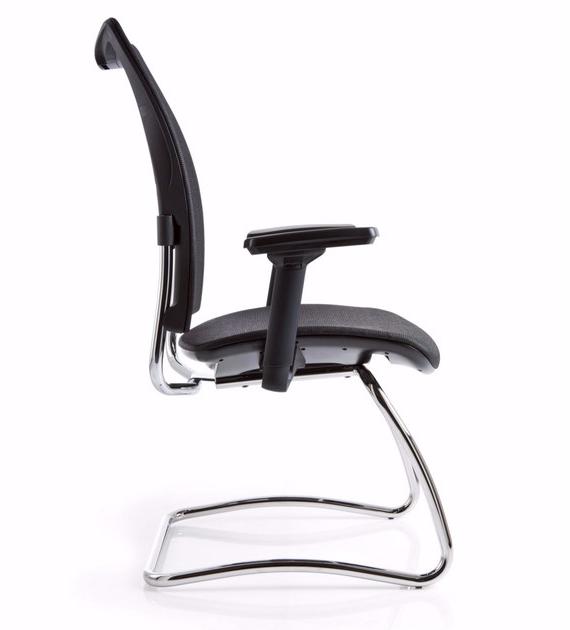 Luxy Консольное кожаное кресло с подлокотниками для залов ожидания Overtime sun-id-1436117 - Вид №1