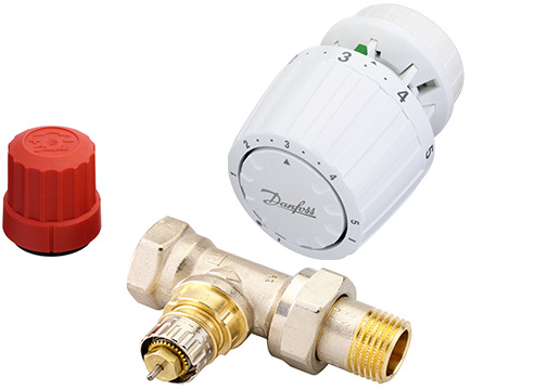 Danfoss Комплект RTR-N/RTR 7090 для двухтрубной системы отопления RTR-N 15 пр. и RTR7090 комплект 013G2174  - Вид №1