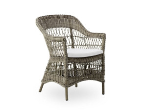 Алюминиевый садовый стул и ArtFibre с подлокотниками