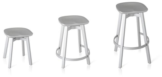 Emeco Высокий табурет с подставкой для ног Su sun-id-1377837 - Вид №1