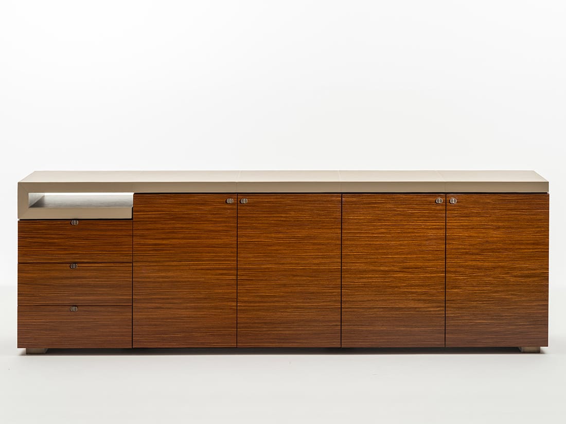 Палисандр низкая офисная мебель OAK Милан ARCH-00002291