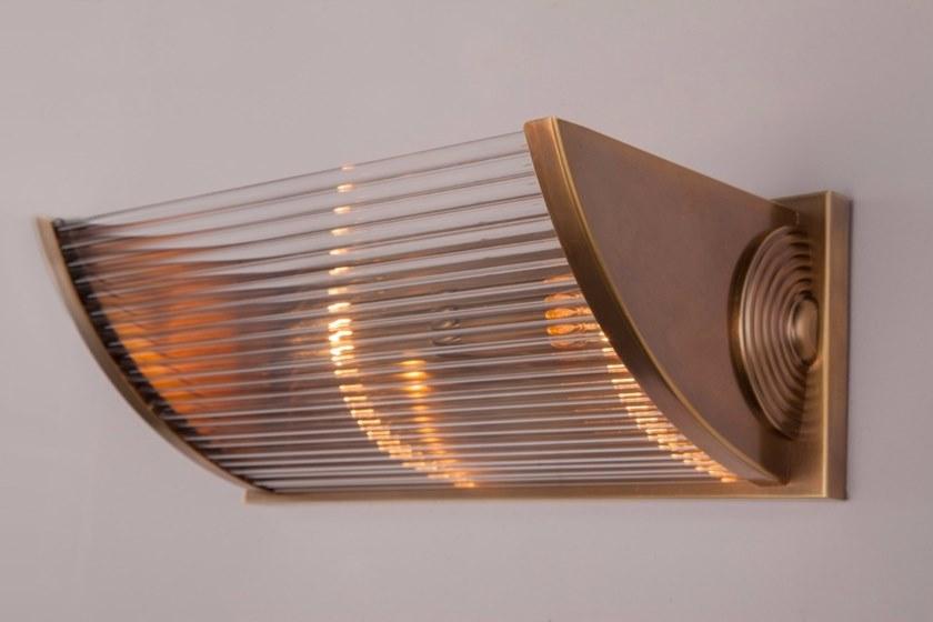 Patinas Lighting Настенный светильник из латуни ручной работы Nizza sun-id-1411227 - Вид №1