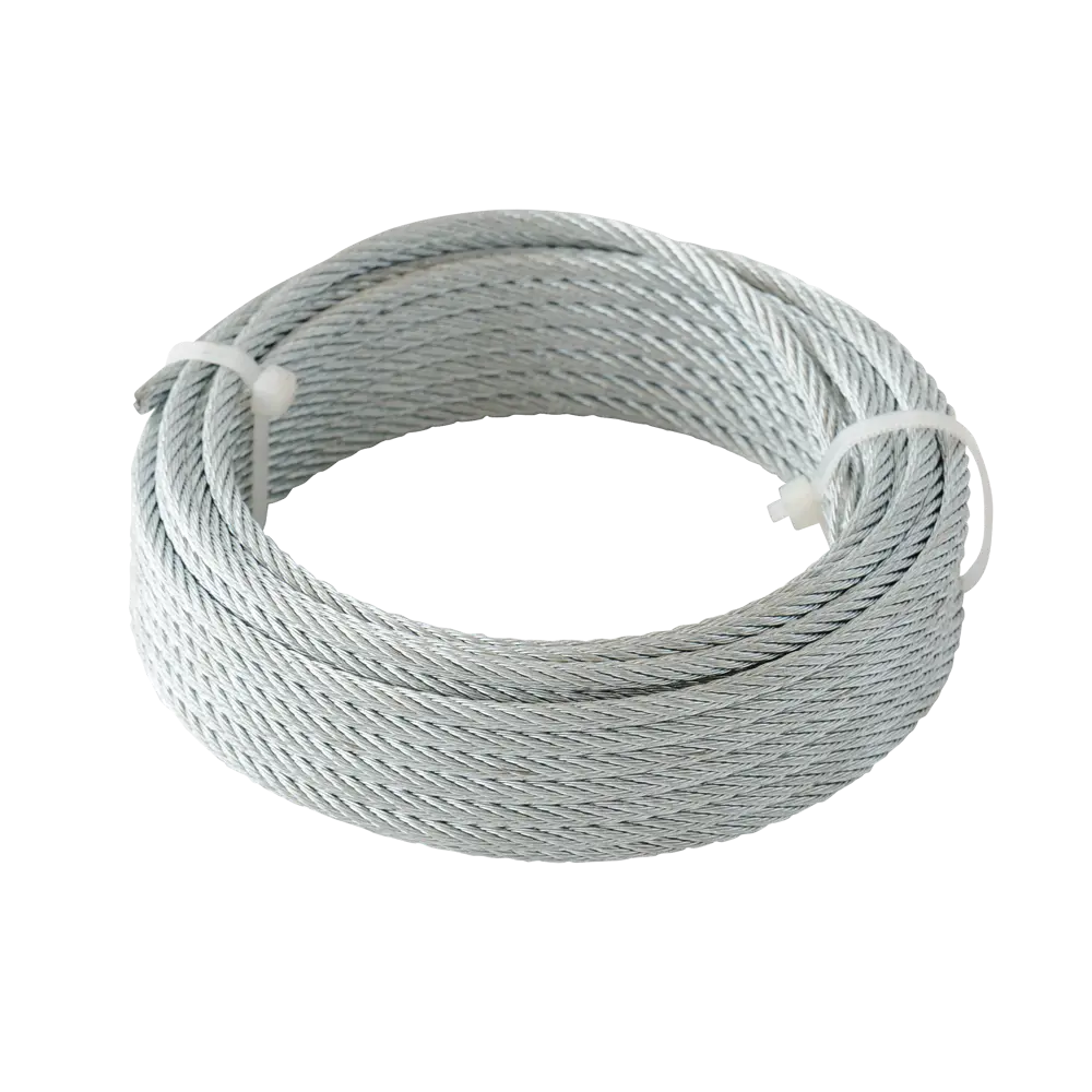 Трос Standers стальной оцинкованный DIN 3055 4 мм цвет серебро 10 м/уп STLM-2140398 - Вид №2