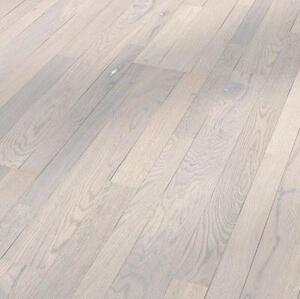 Широкий паркет Meister PС 400 Style Белый 8267 Дуб Рустик с брашью (Текстурированная) 2400х255 мм.