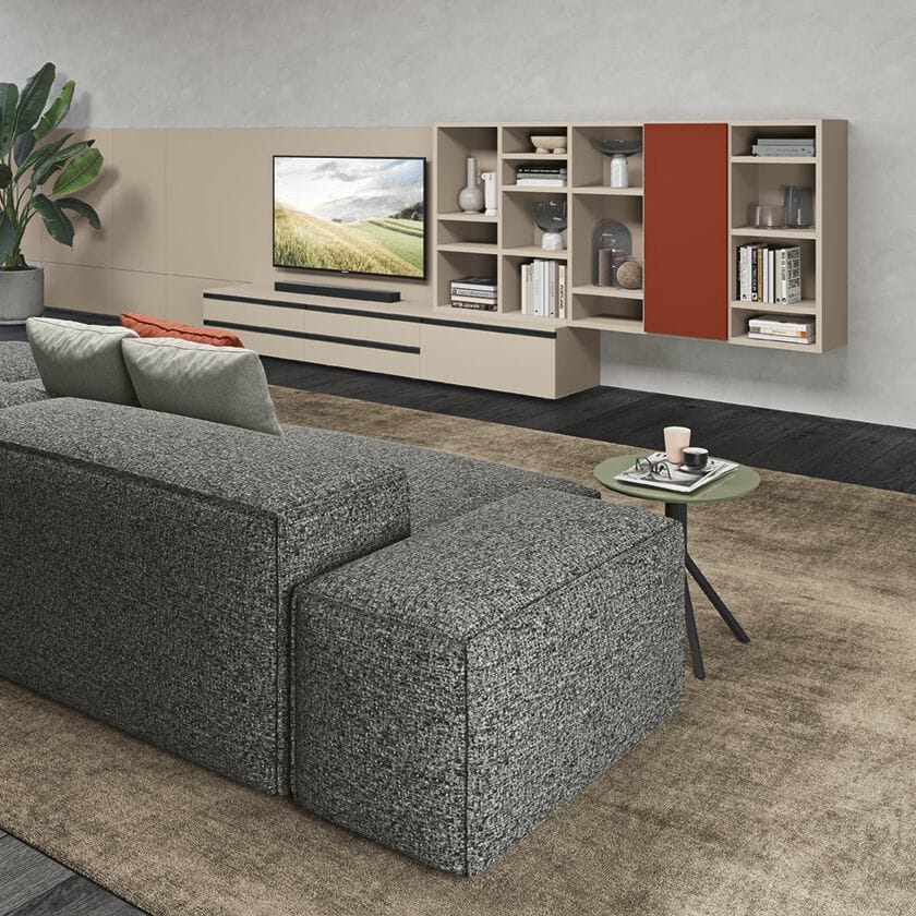 Модульный тканевый диван Febal Casa подпись ARCH-00065356 - Вид №12