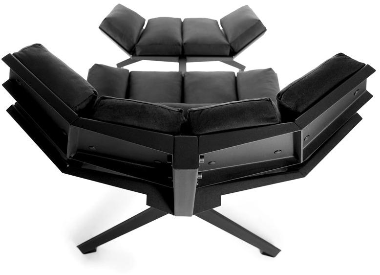 ODESD2 Кресло из ткани с подставкой для ног X sun-id-1398941 - Вид №9