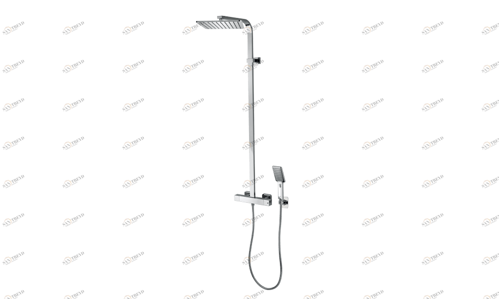 L40002 Душевая колонна COSMO 230 x 230 mm - Termostatico BOSSINI 