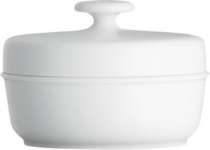 10642801 Furstenberg Чаша с крышкой Furstenberg "Вагенфельд" 12см (белая) Фарфор