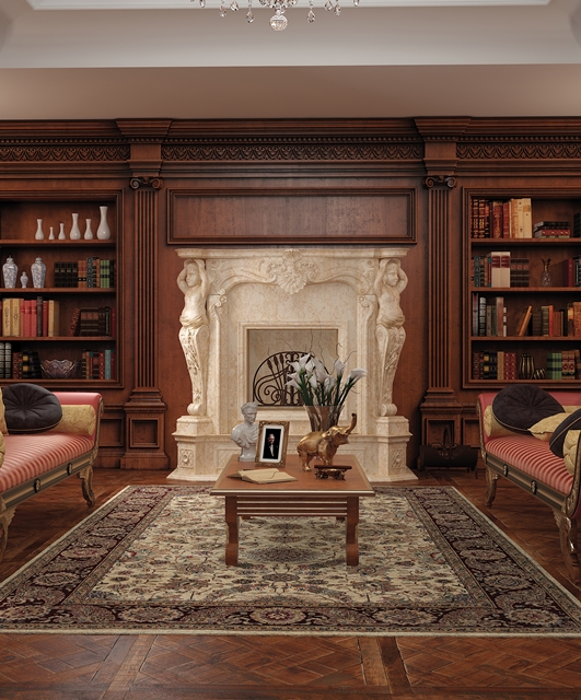 Whitehall5 Tifernoit Книжный шкаф Whitehall буазери Soggiorno 