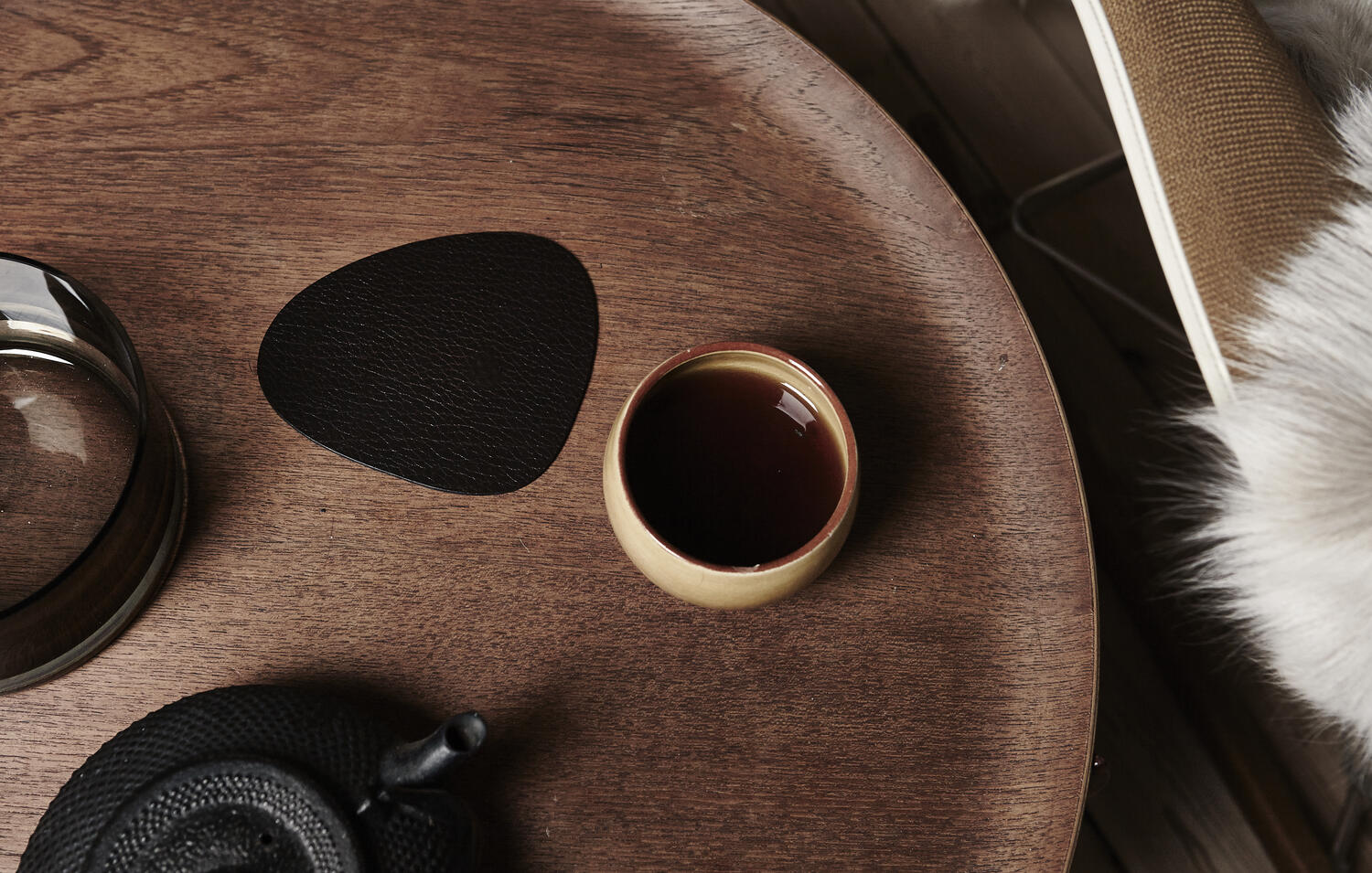 9853 BULL brown подстаканник фигурный 11x13 см, толщина 2мм;LIND DNA - Вид №2