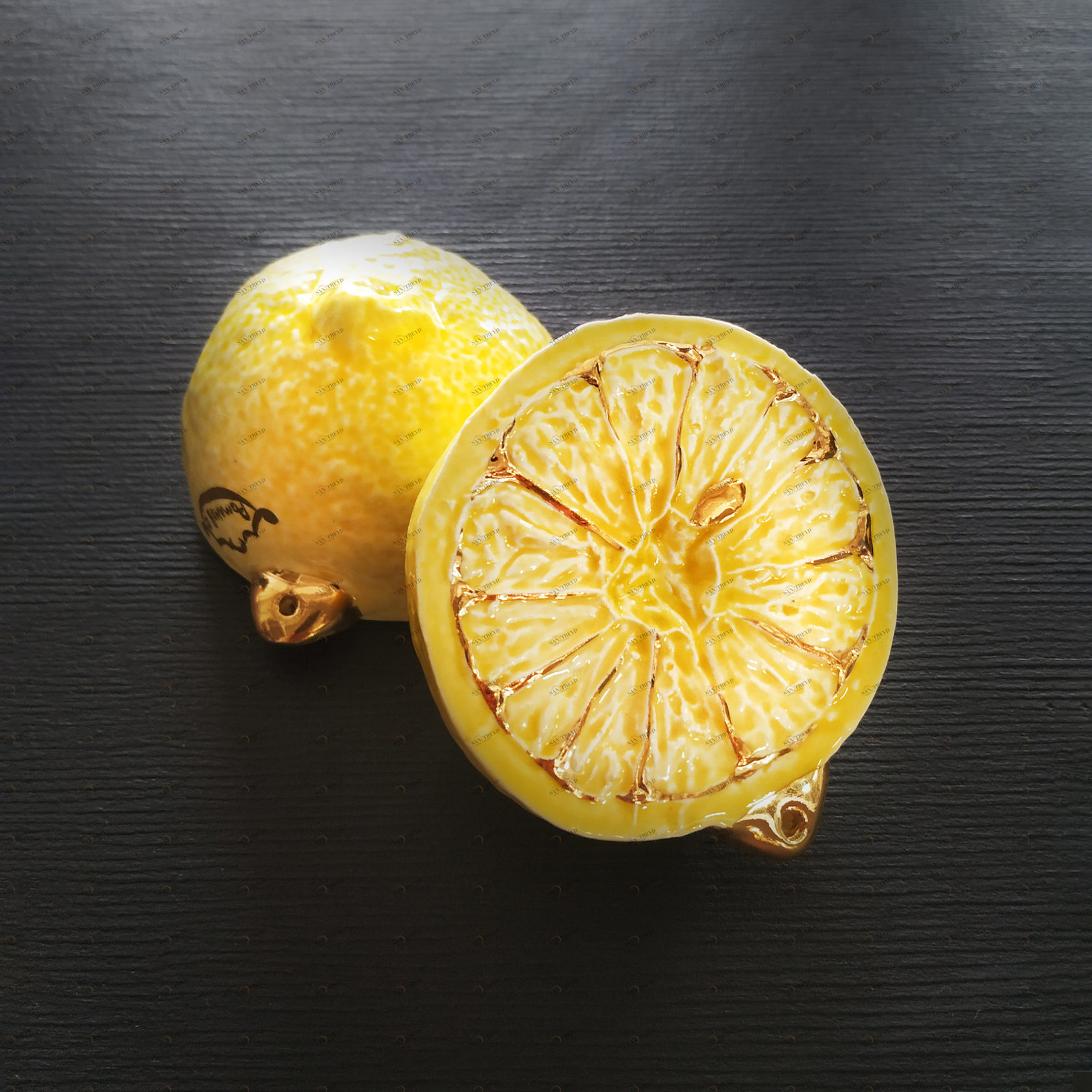 Елочная игрушка «Лимон» PROVANSFAIENCE sun-id-994710