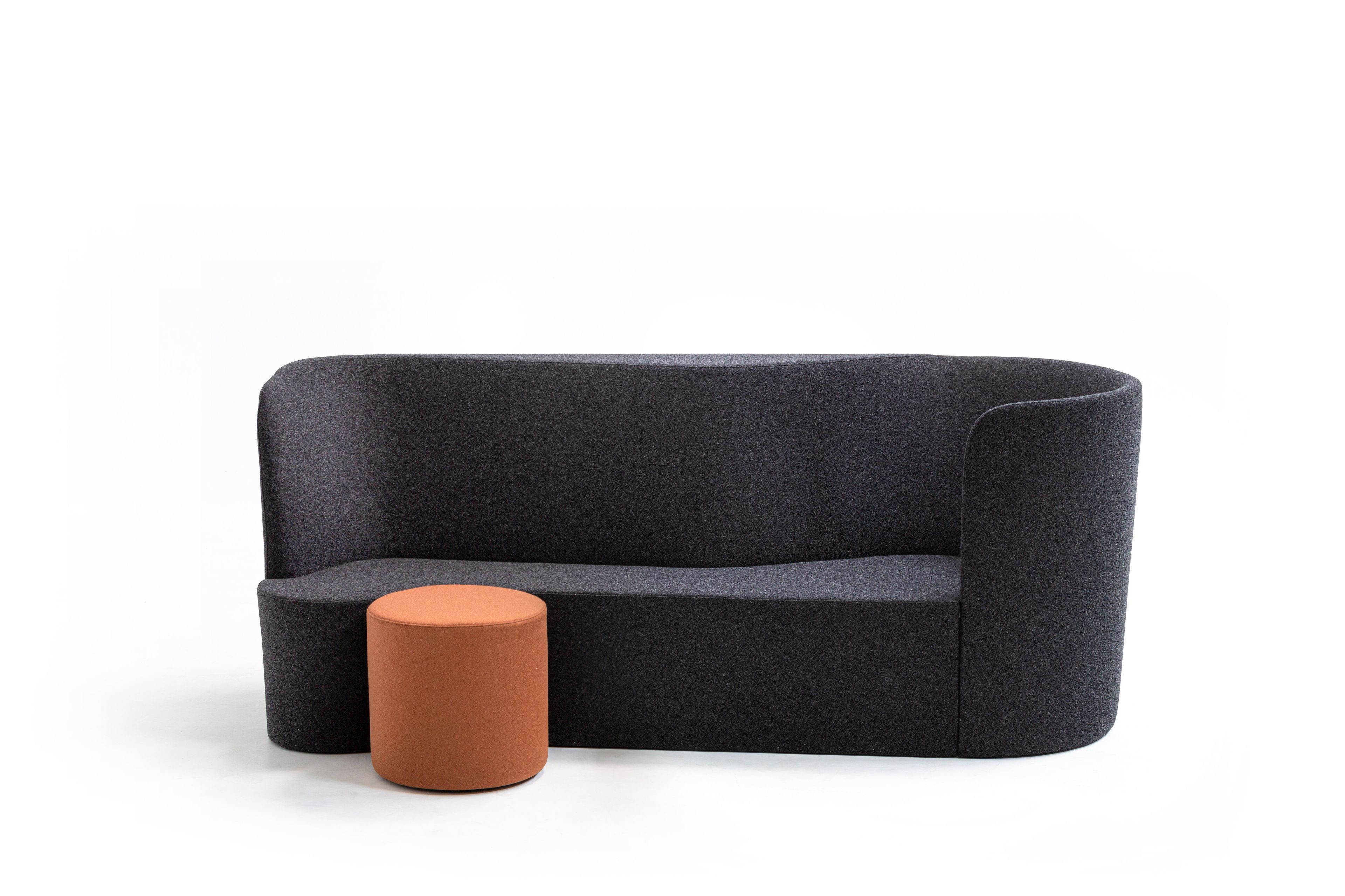 Круглый пуф из ткани MOROSO Таба ARCH-00115497 - Вид №2