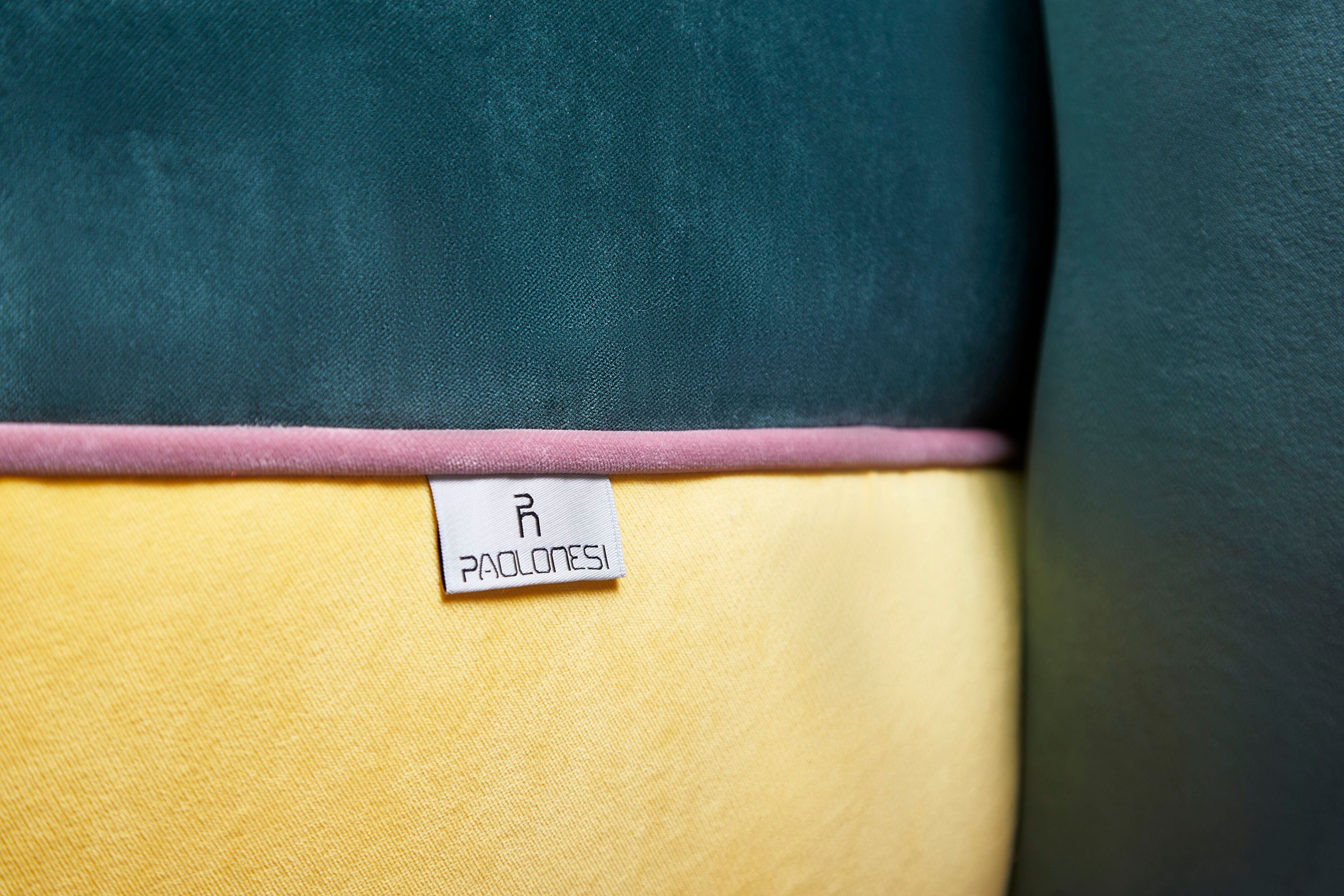 Бархатное кресло Paolo Nesi TIAMO ARCH-00118145 - Вид №9