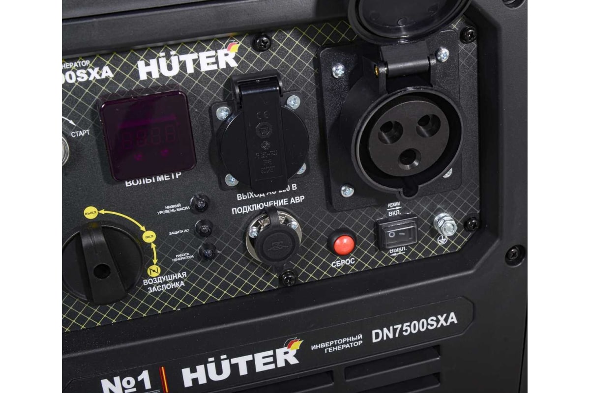 Электрогенератор   бензиновый Huter DN7500SXA 9100476 STDN-0084408 - Вид №7