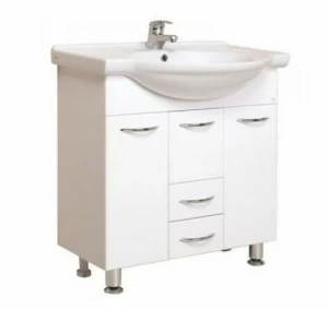 Тумба Onika МОНИКА 75.10 (2 ящ.) с умывальником БАЙКАЛ-75