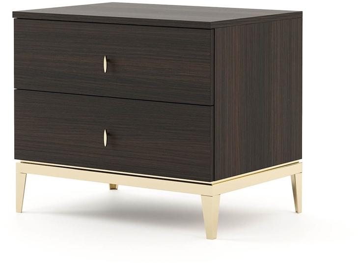 Laskasas Прямоугольная тумбочка из дерева с ящиками Marlon sun-id-1418040 - Вид №3