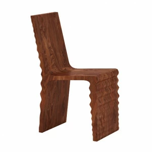Стул деревянный 85х57 см орех Wave ODINGENIY ДИЗАЙНЕРСКИЕ 178392 Коричневый
