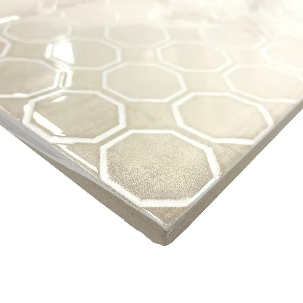 Плитка настенная Alma Ceramica Richard 24.9x50 см 1.1205 м² глянцевая цвет бежевый 84723454 STLM-2168227 - Вид №2