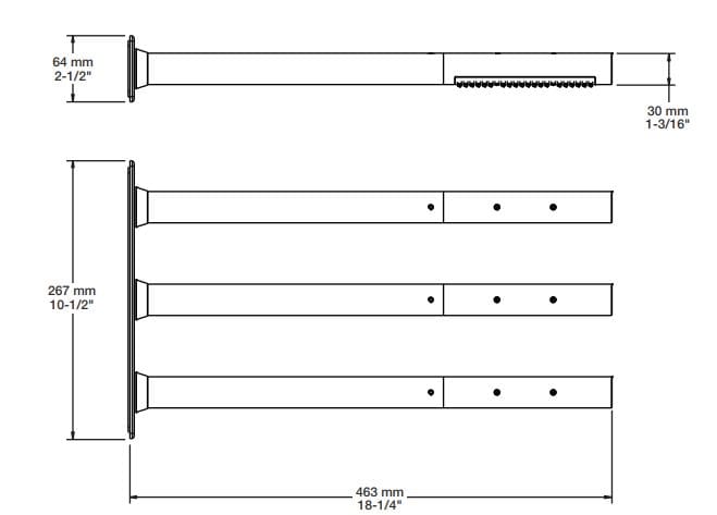 Термостатический набор для душа с душем BARIL PRO-4200-51 ARCH-00046919 - Вид №1