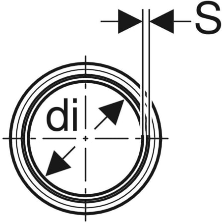393.405.14.1 Труба Geberit Silent-Pro с раструбной муфтой Geberit  - Вид №3