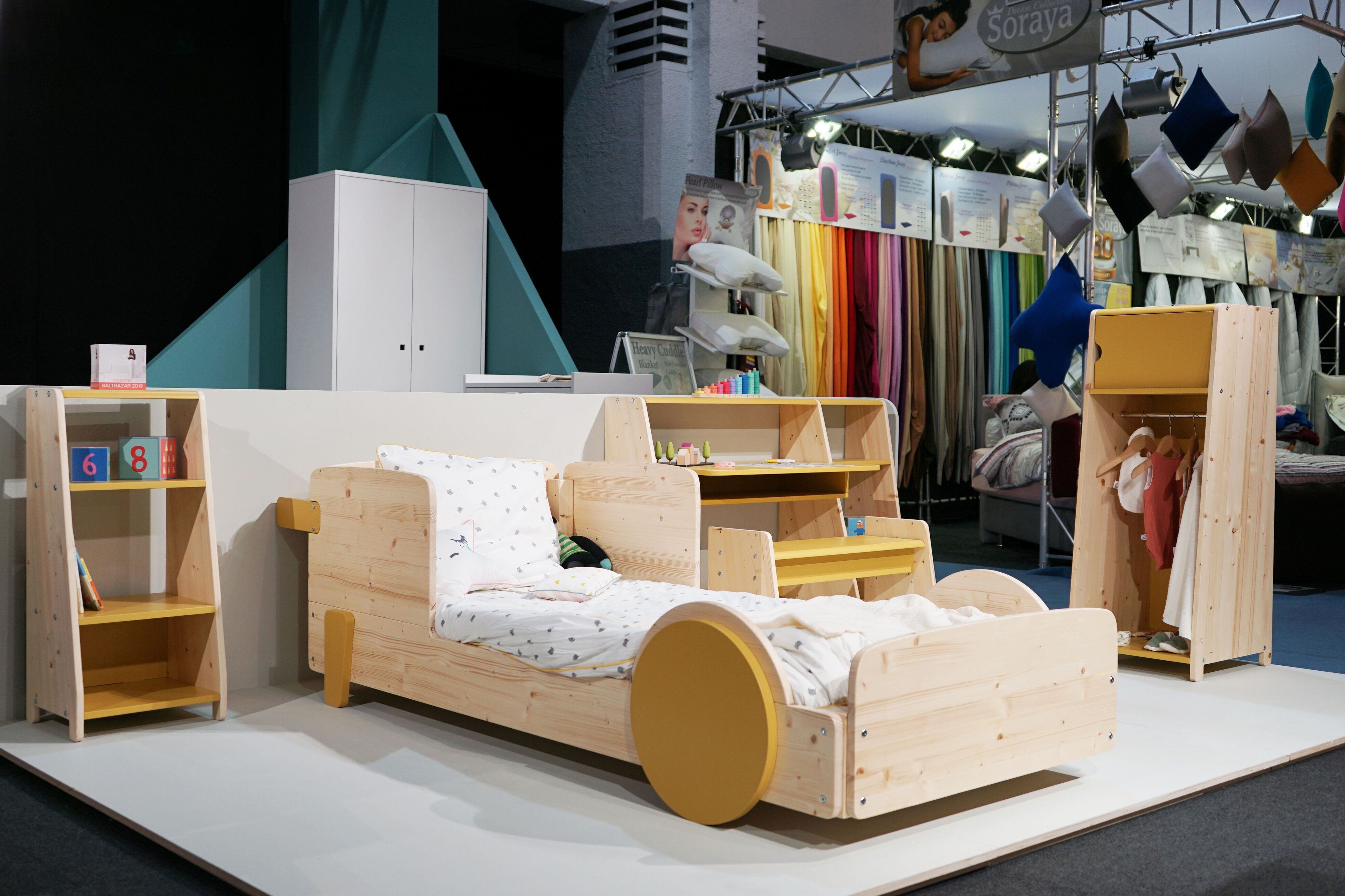 Деревянная односпальная кровать Mathy by Bols ARCH-00055755 - Вид №1