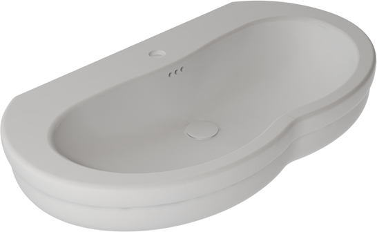 TILAV951 Подвесная раковина настенная GSG CERAMIC Time