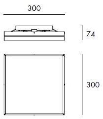 Milan Iluminacion Светодиодный потолочный светильник из алюминия Linea 6499 - Вид №5