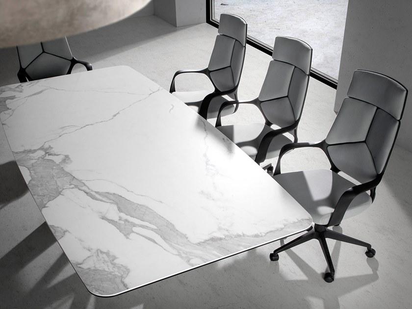 Angel Cerdá Стол для гостиной, окрашенный из стали с эпоксидной краской Urban deco 1053 Angel Cerda - Вид №5