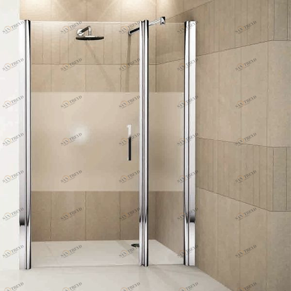 Двери в нишу 156 см GIADA G+F Novellini GIADA с сатинированным стеклом GIADNGF150S44KGIADNGF150D44K