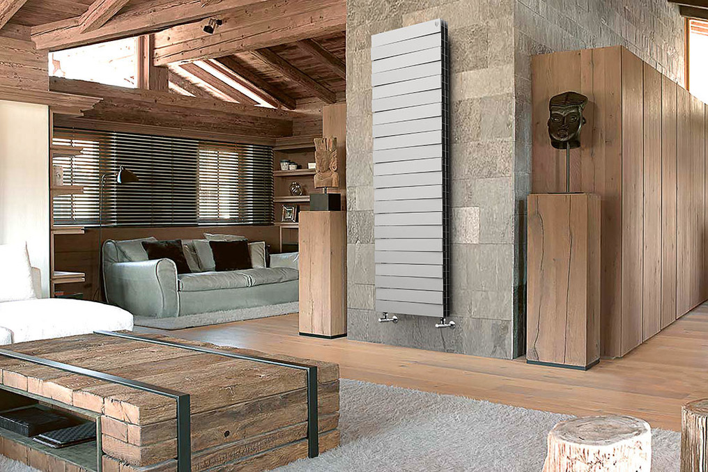 Радиатор биметаллический Royal Thermo PianoForte Tower Silver Satin (серебристый)  - 18 секций sun-id-646031 - Вид №2