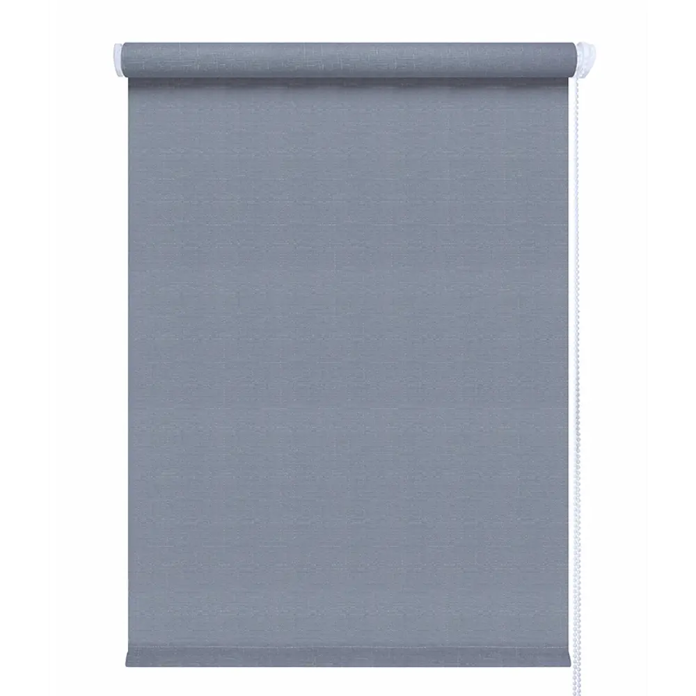 Штора рулонная Inspire Шантунг 55x160 см серая 89360997 STLM-2093033 Santreyd